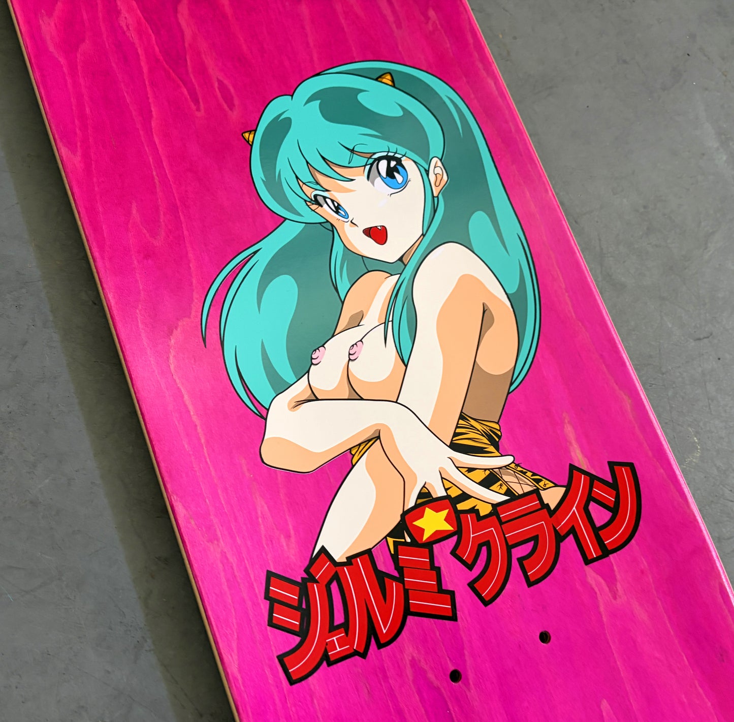 lum chan at the beach 8.5 X 32.25 HAND SCREENED