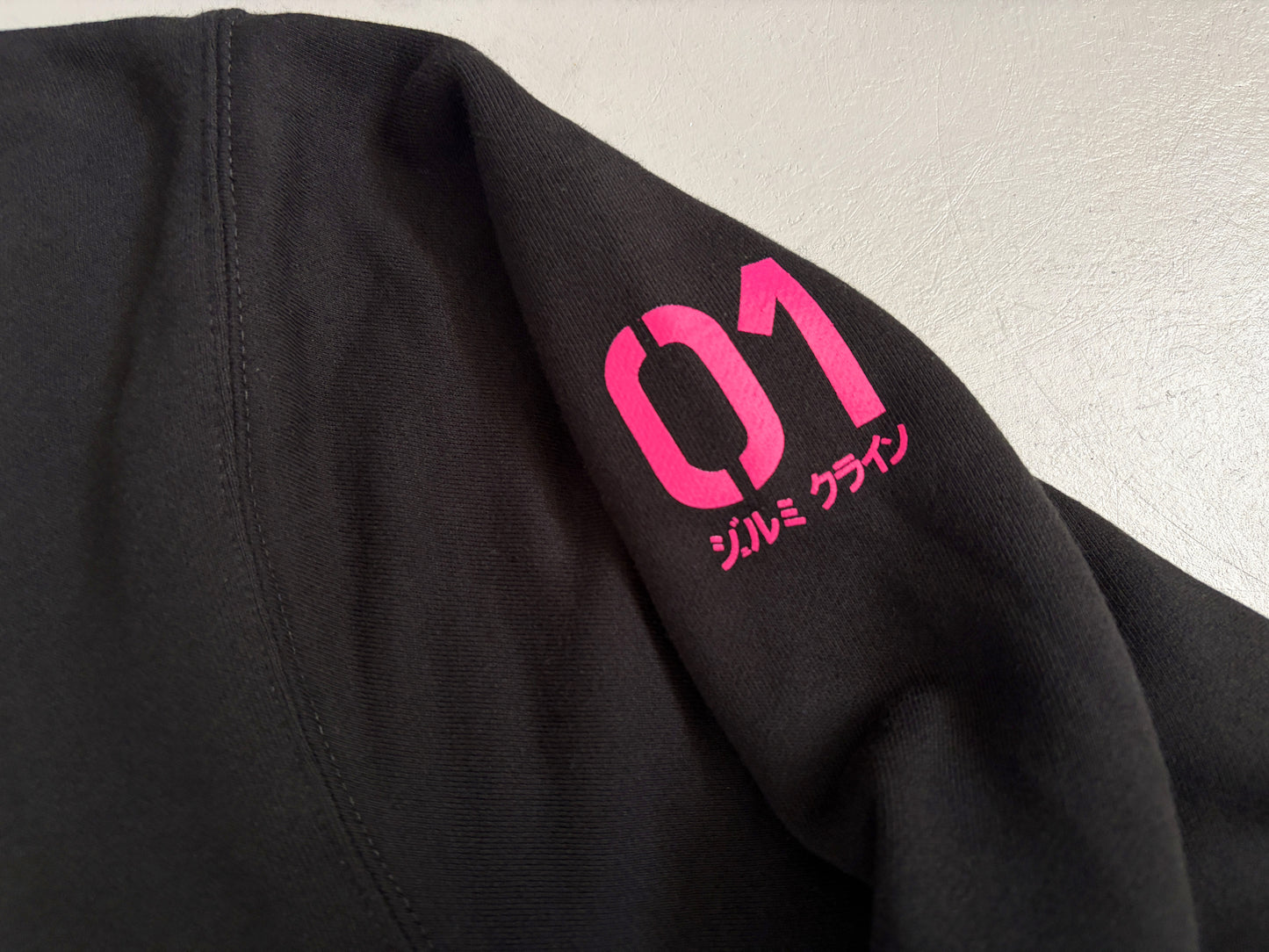 hatsune 10 OZ. HEAVYWEIGHT HOODED SWEATSHIRT - BLACK