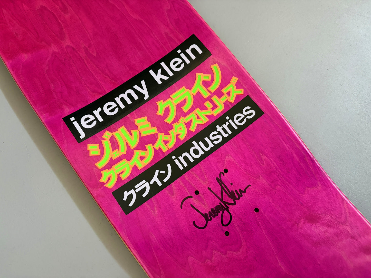 black velvet blacklight dream girl SPECIAL EDITION SIGNED 9.5 X 31.75 HAND SCREENED