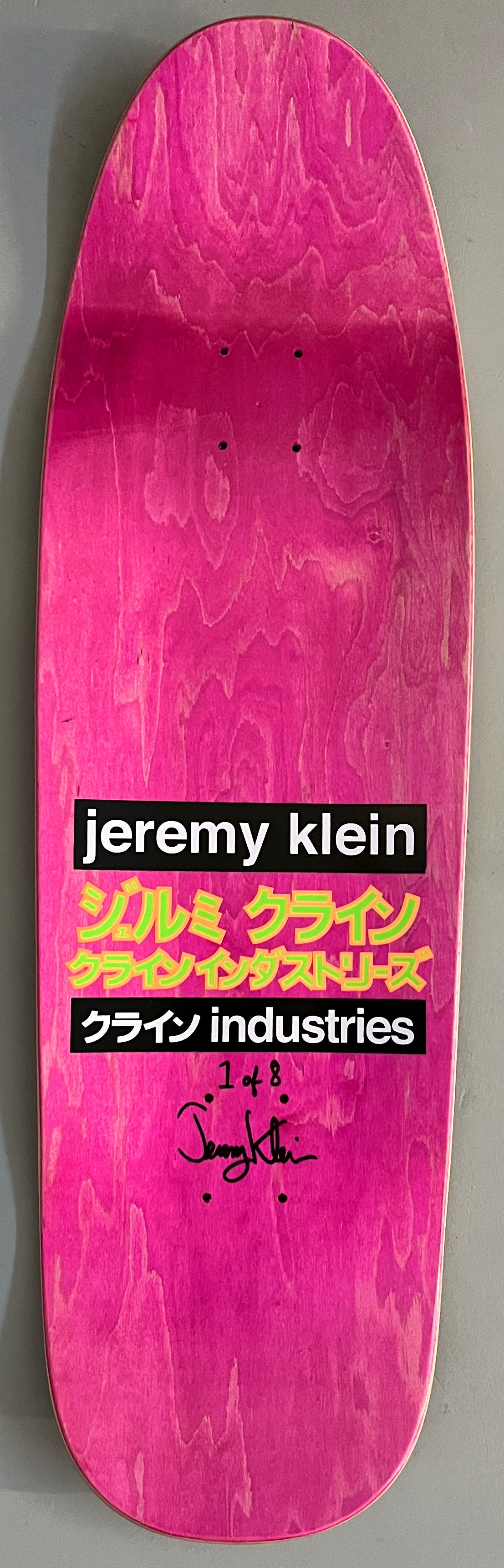 pink velvet blacklight dream girl NUMBERED & SIGNED 9.5 X 31.75 HAND SCREENED ONLY 8 MADE