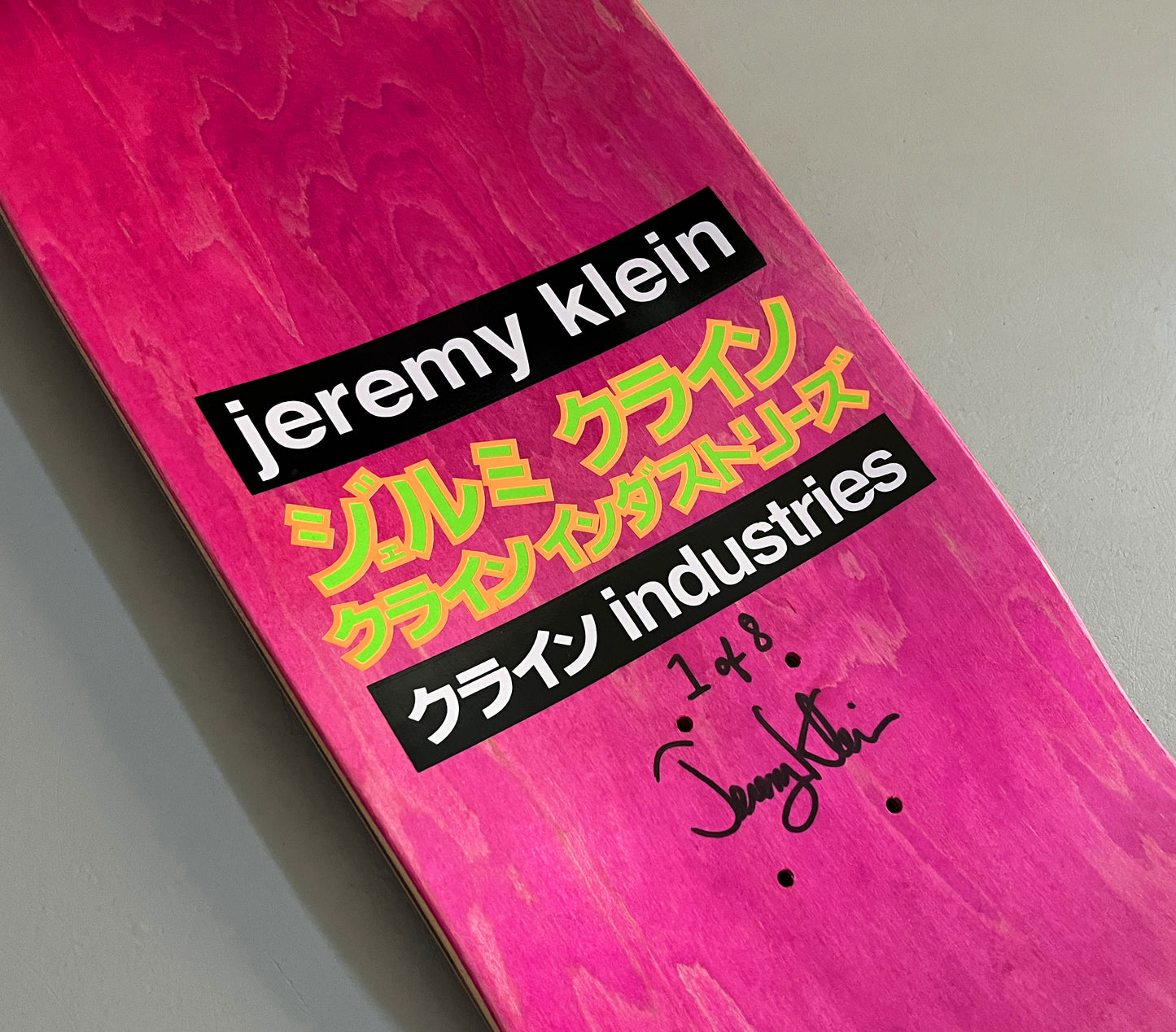 pink velvet blacklight dream girl NUMBERED & SIGNED 9.5 X 31.75 HAND SCREENED ONLY 8 MADE