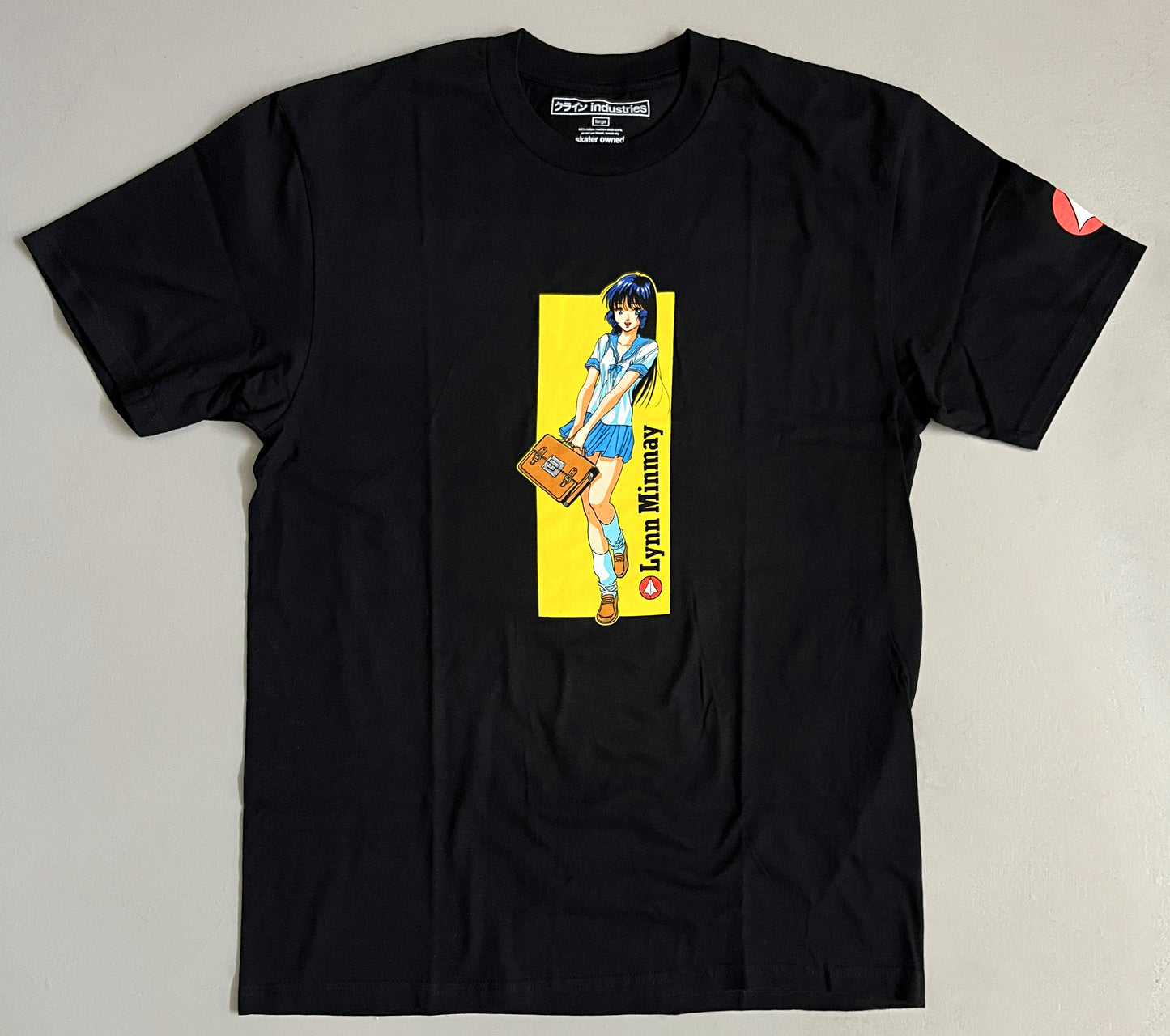 lynn minmay t-shirt BLACK