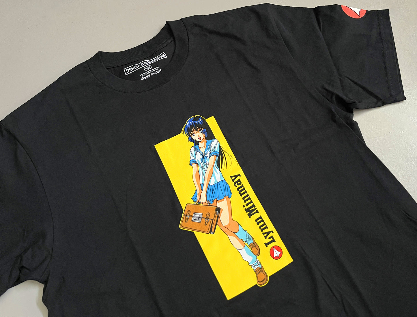 lynn minmay t-shirt BLACK