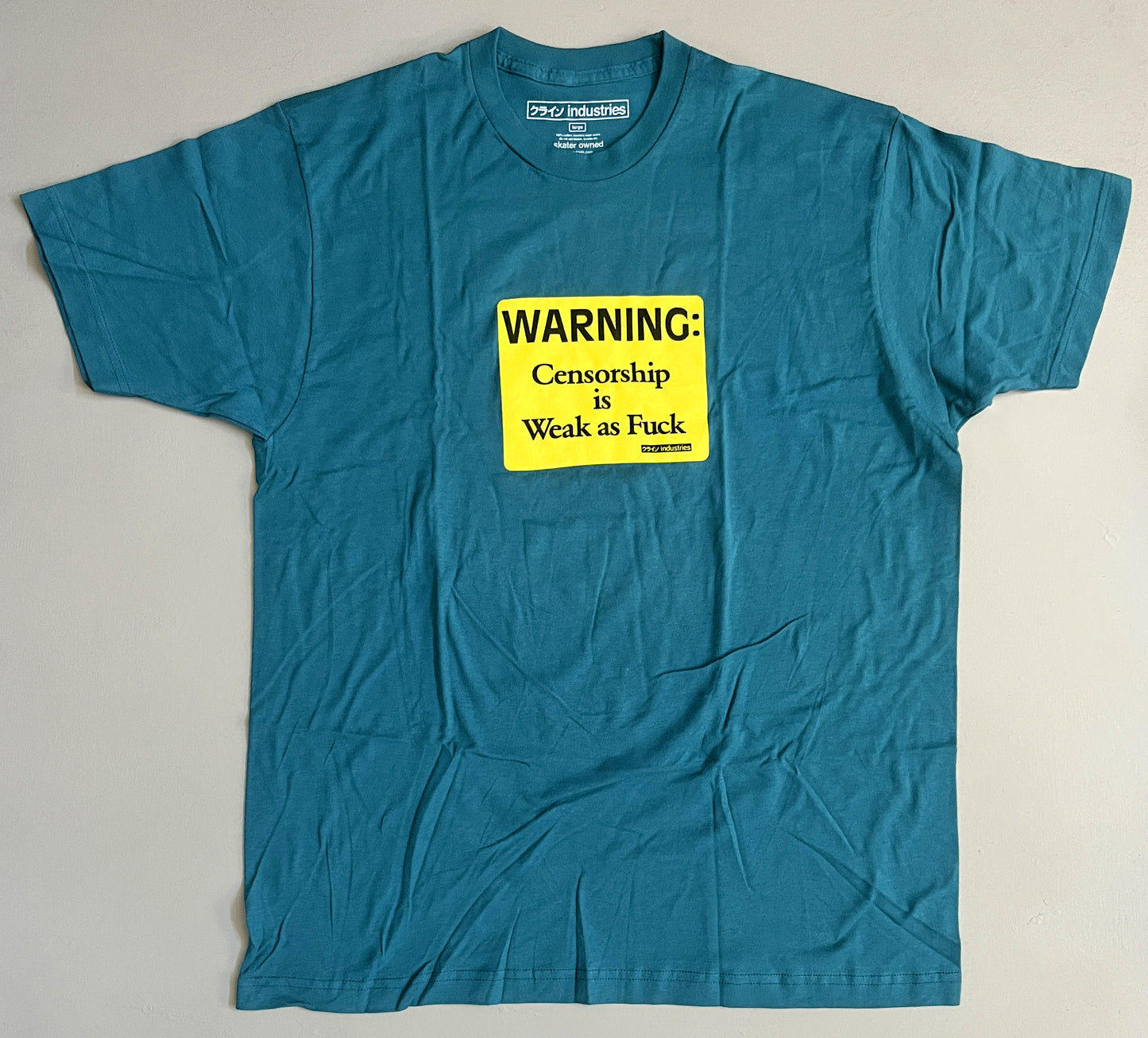 weak as fuck t-tshirt - VINTAGE TEAL