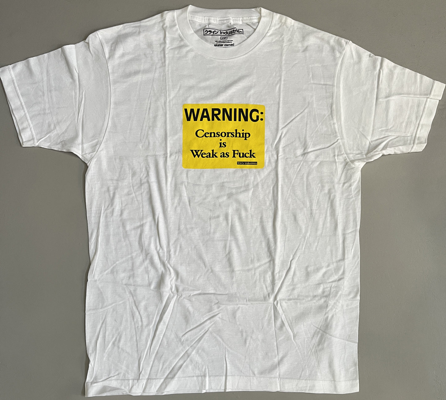 weak as fuck t-tshirt - WHITE