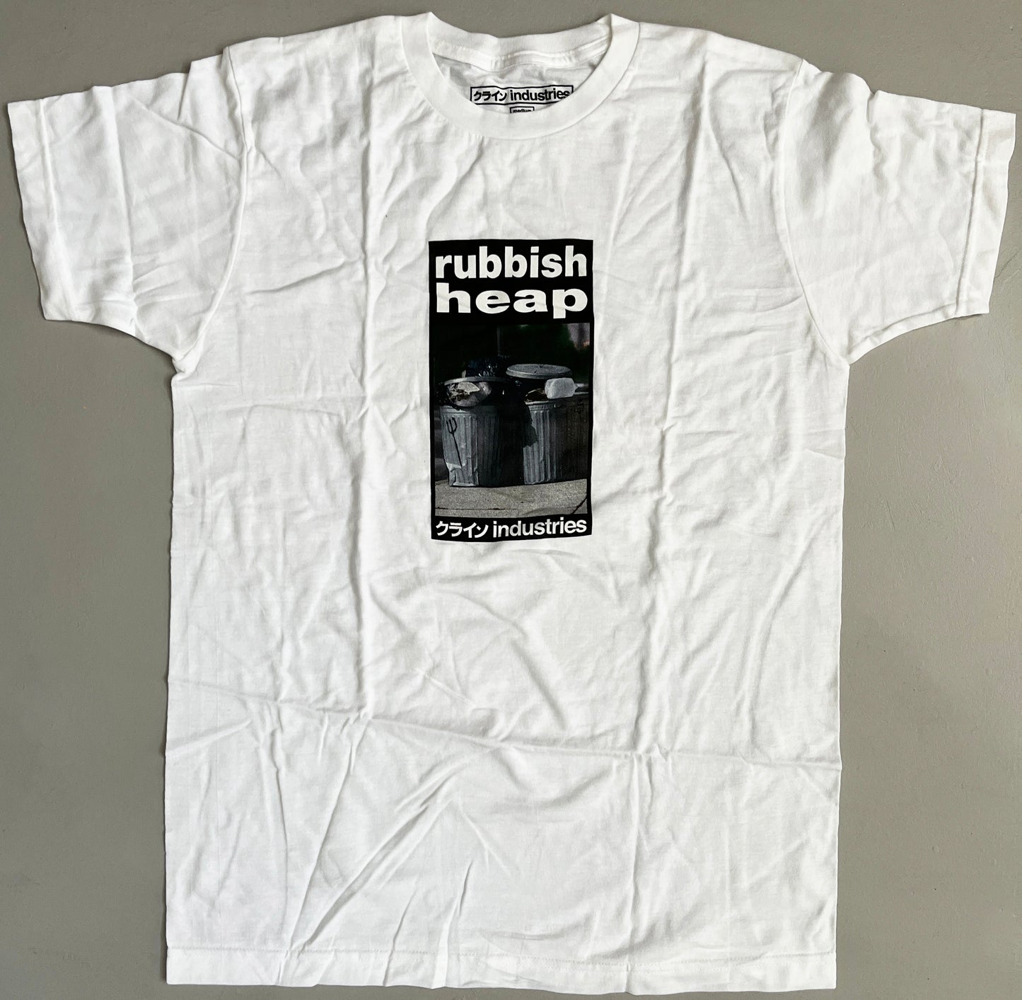rubbish heap t-shirt - WHITE