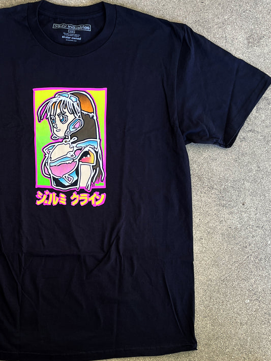 LANCE dream girl t-shirt BLACK