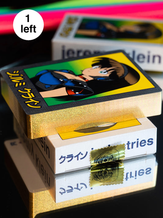 dream girl playing cards LIMITED FOIL EDITION GILDED GOLD STARLIGHT