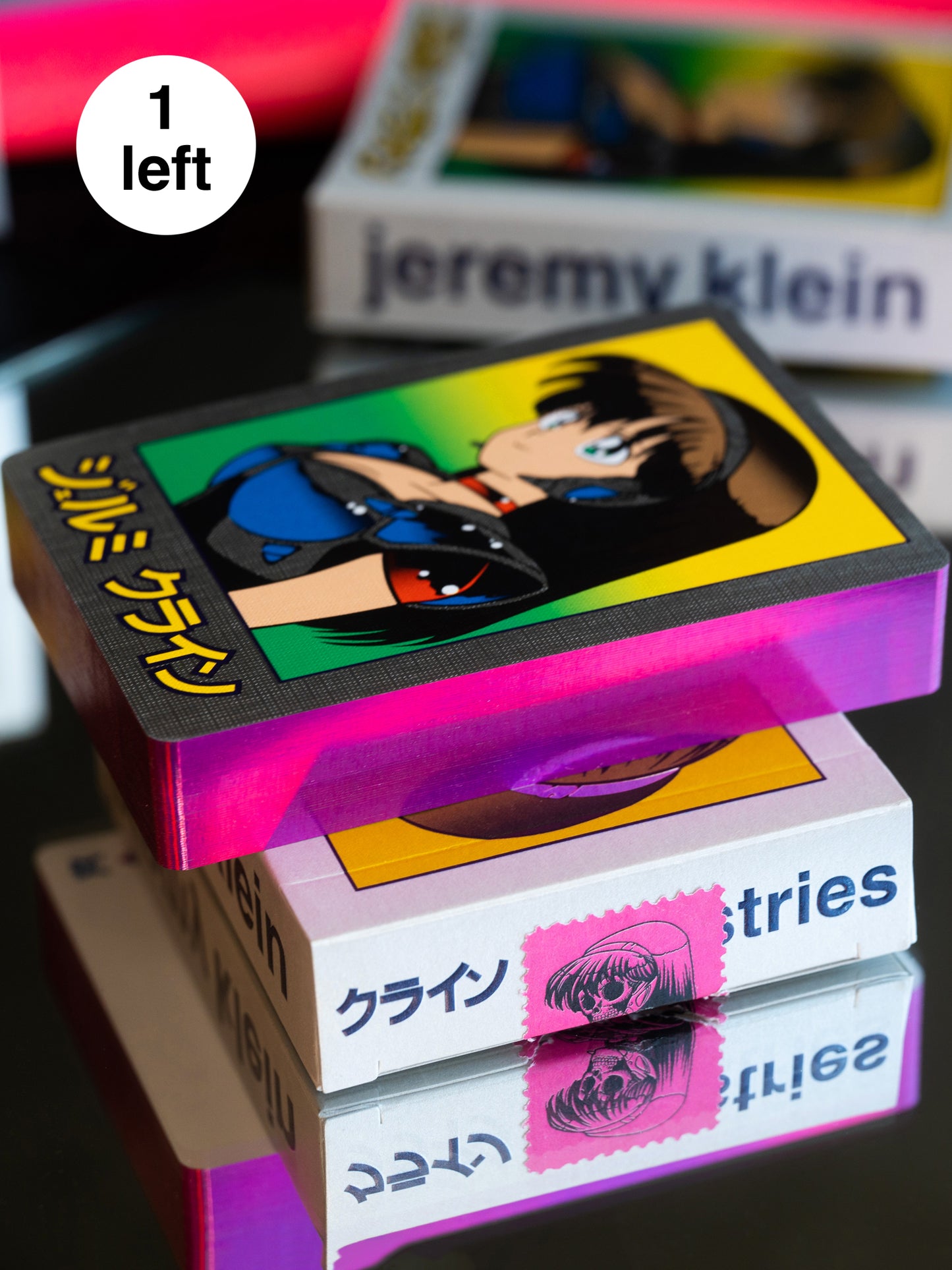 dream girl playing cards LIMITED FOIL EDITION GILDED PINK/PURPLE SHIFT