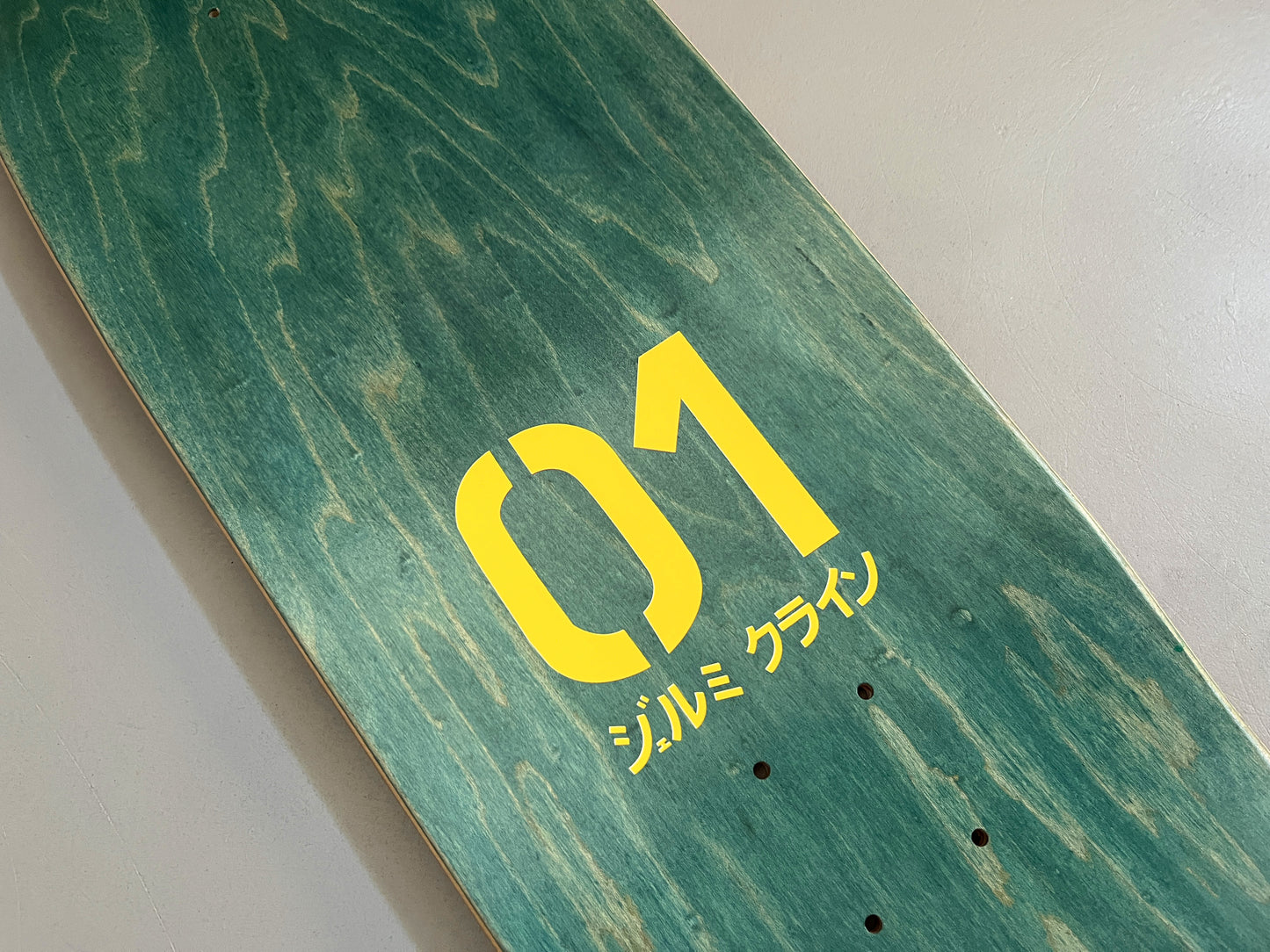 hatsune BIG SIZE 9.5 X 31.75 HAND SCREENED - PINK STAIN