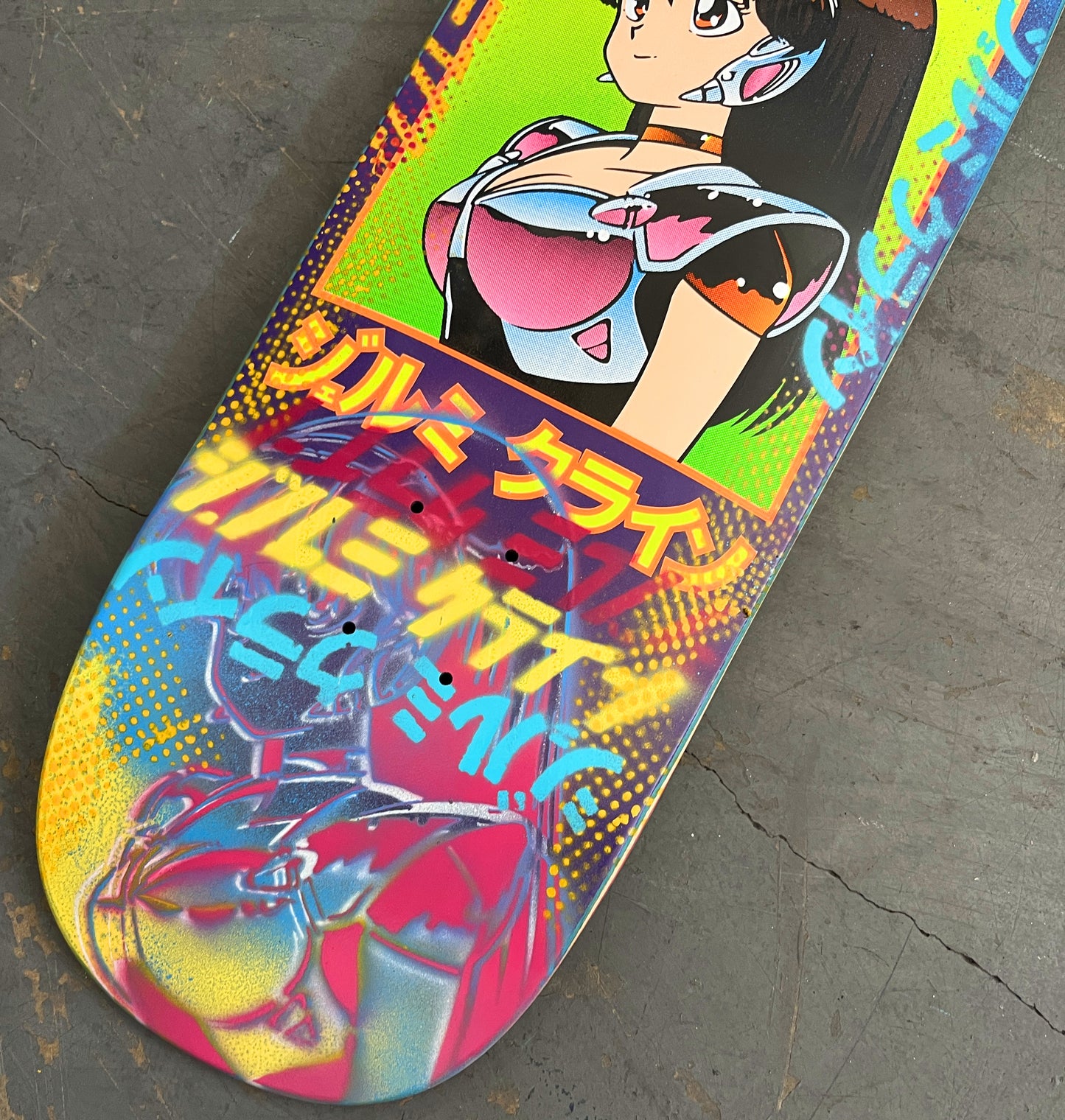 dream girl PURPLE/BLUE/PINK 9.5 X 31.75 1 OF 1