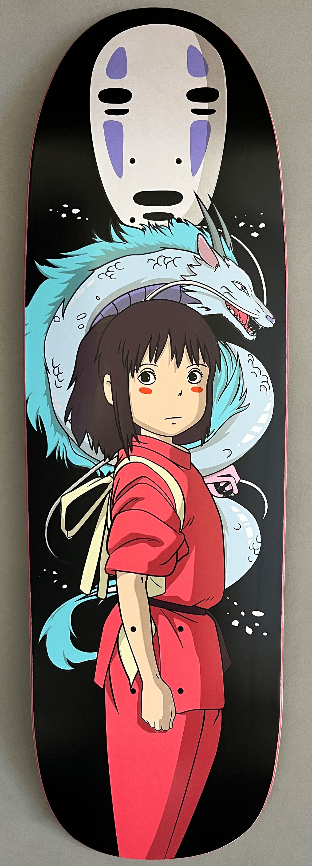 spirited away BIG SIZE 9.5 X 31.75 HAND SCREENED