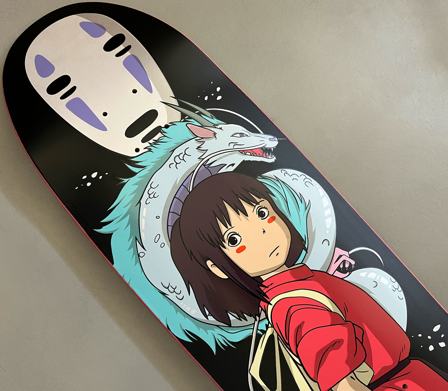spirited away BIG SIZE 9.5 X 31.75 HAND SCREENED