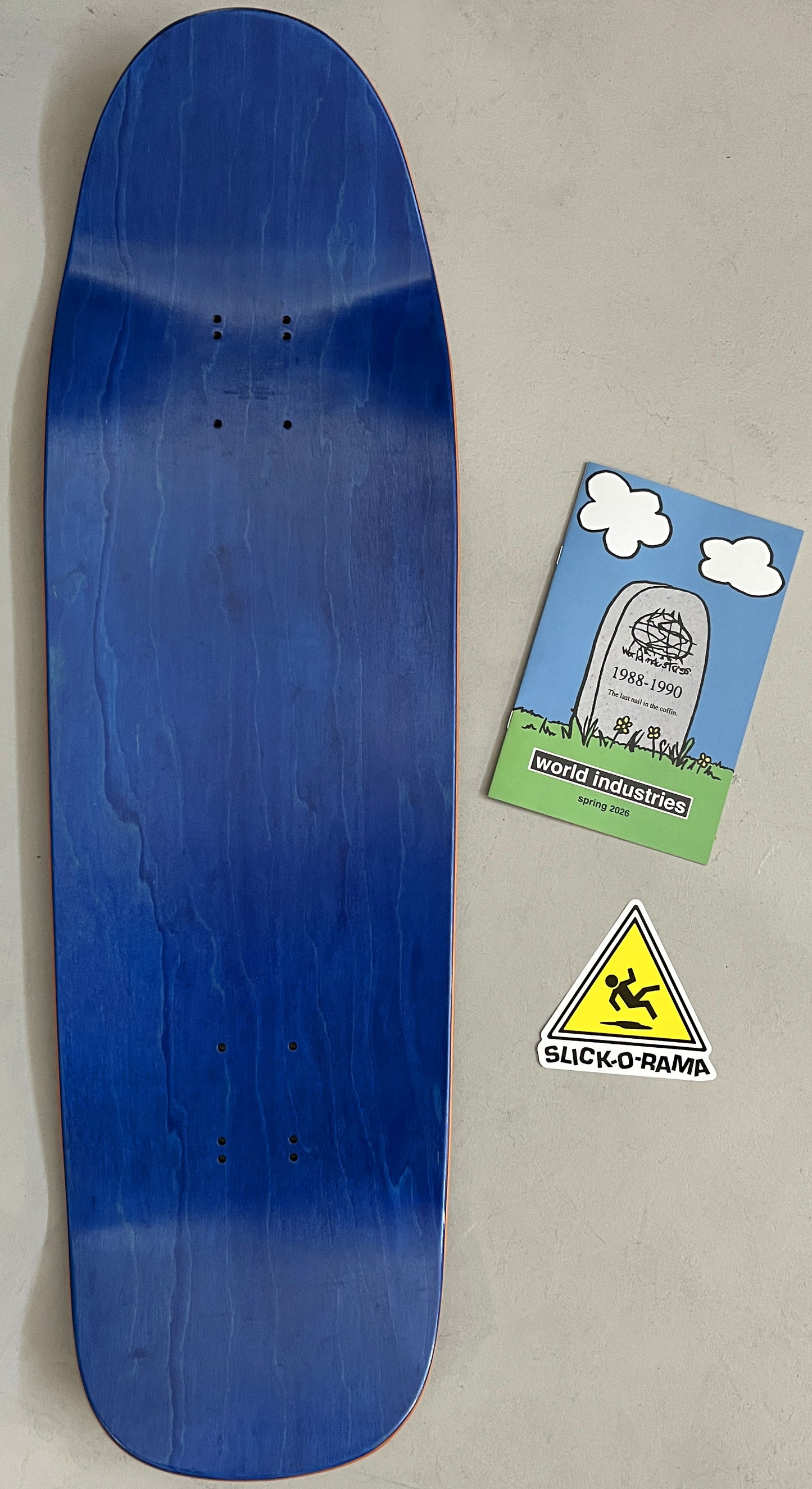 world industries jeremy klein black eye kid SLICK 9.625 SIGNED