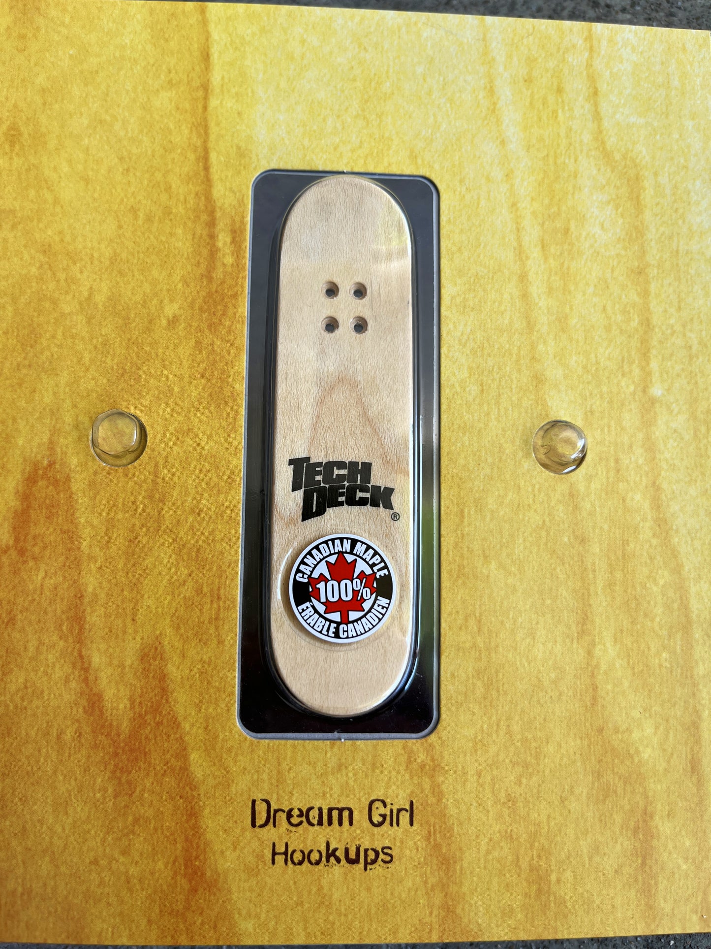 tech deck hook-ups dream girl wooden collectors series skateboard NEW OLD STOCK