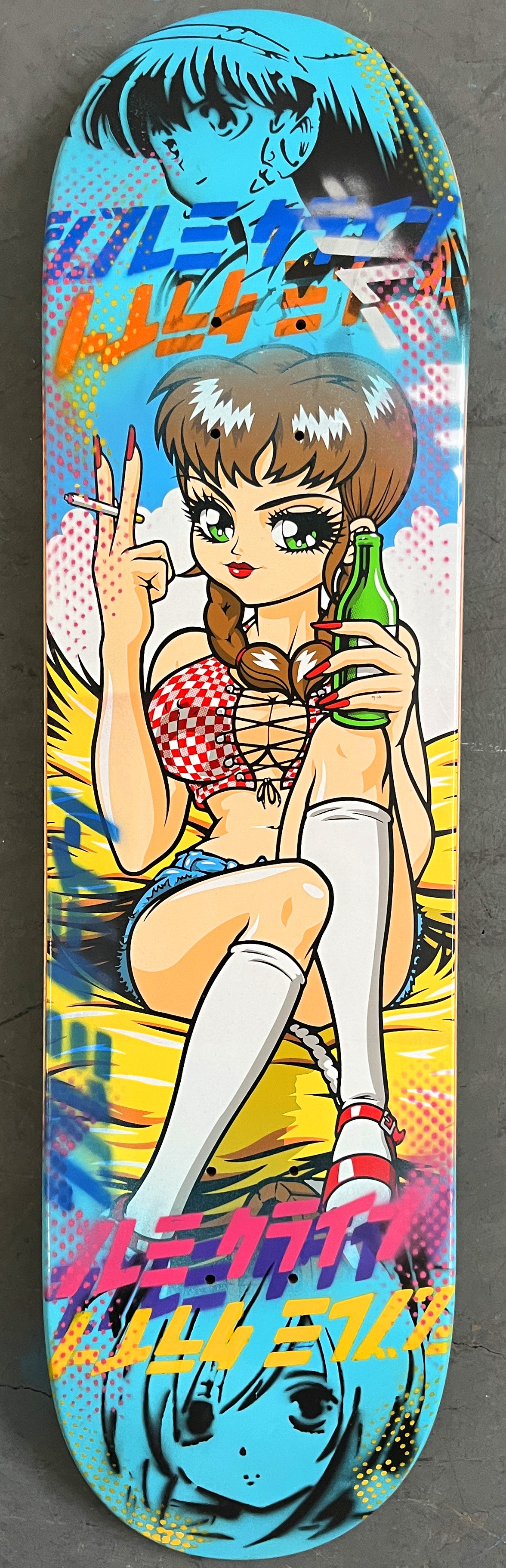 mary jane 8.25 X 32.25 BLUE MIXED PROCESS SIGNED 1 of 1