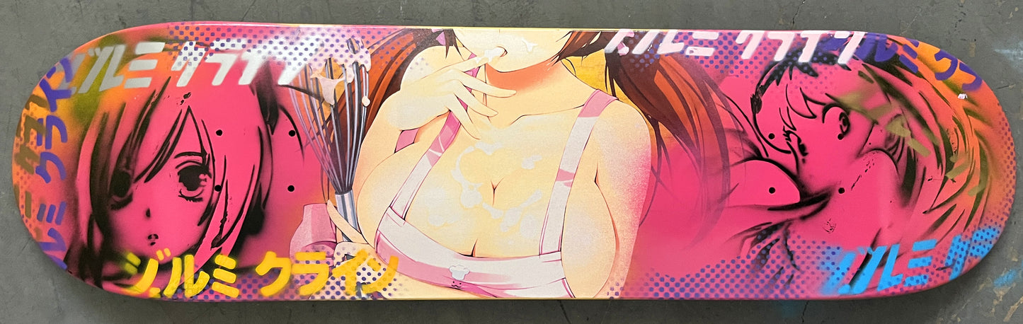 cooking mama 8.25 X 32.25 PINK MIXED PROCESS SIGNED 1 of 1