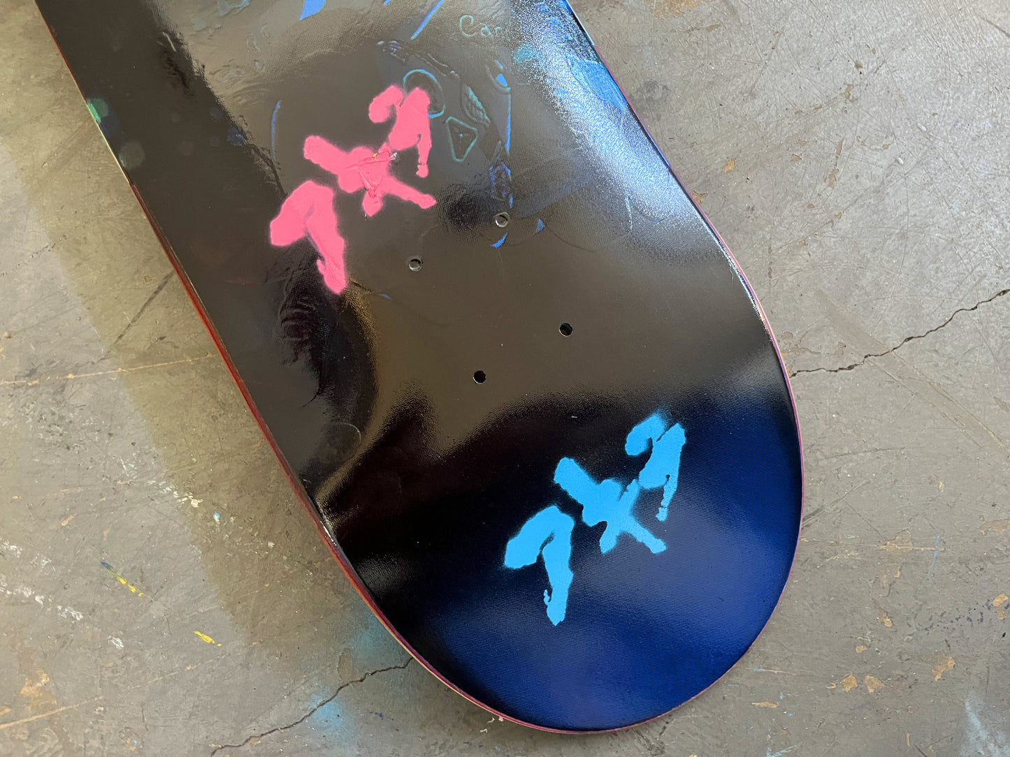 kaneda MIS-PRINT/DOUBLE PRINT ANODIZED 8.5 X 32.25 1 OF 1 SIGNED