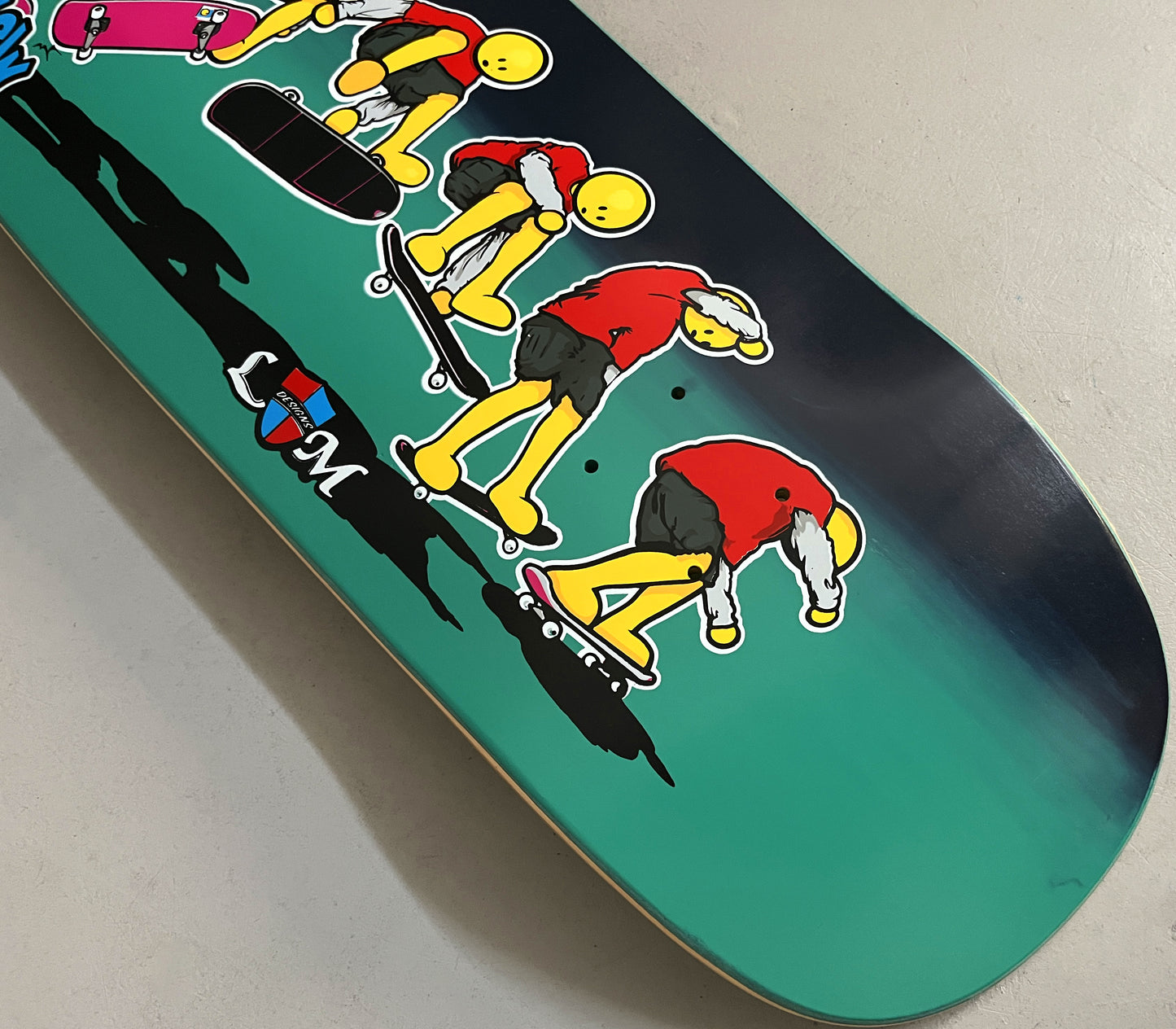 lance mountain x jeremy klein silk doughboy kick flip FROM 2021 - 9.5 X 31.69 SIGNED