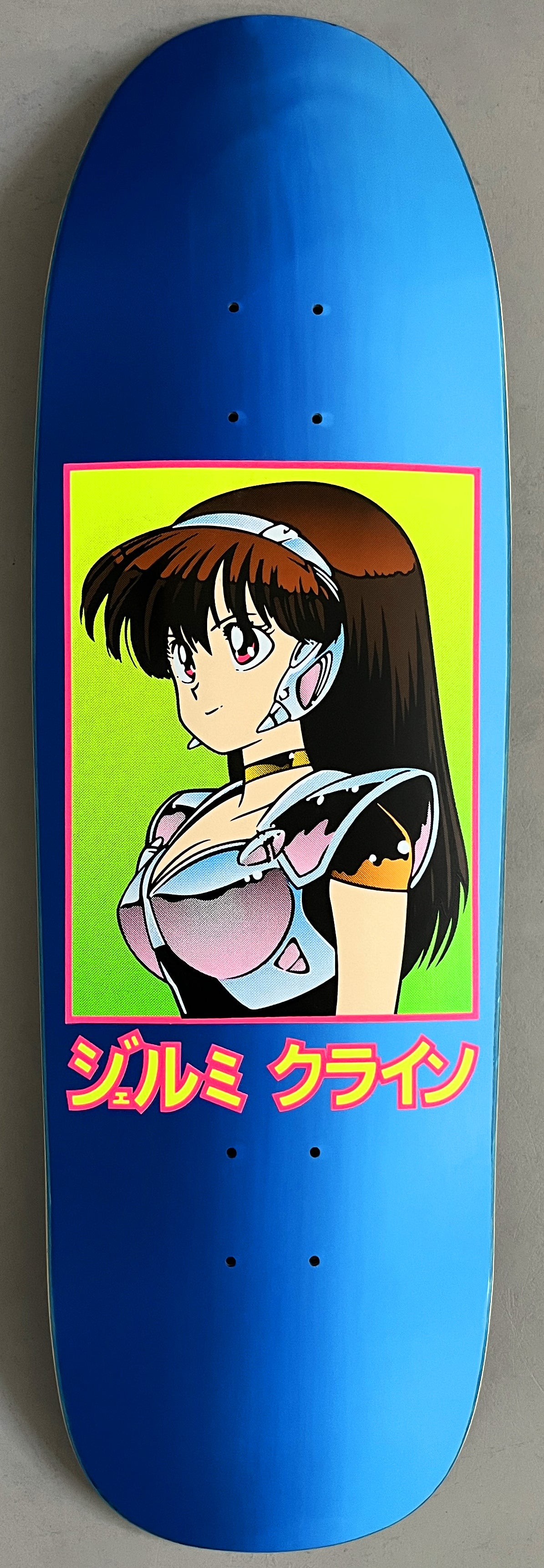 SIGNED dream girl board BLUE FOUNTAIN BLEND original size 9.5 X 31.75