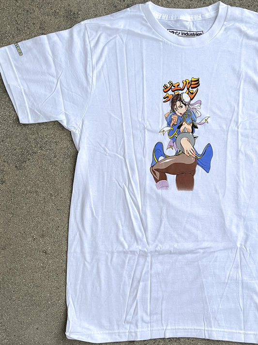 Chun li 2 t-shirt WHITE