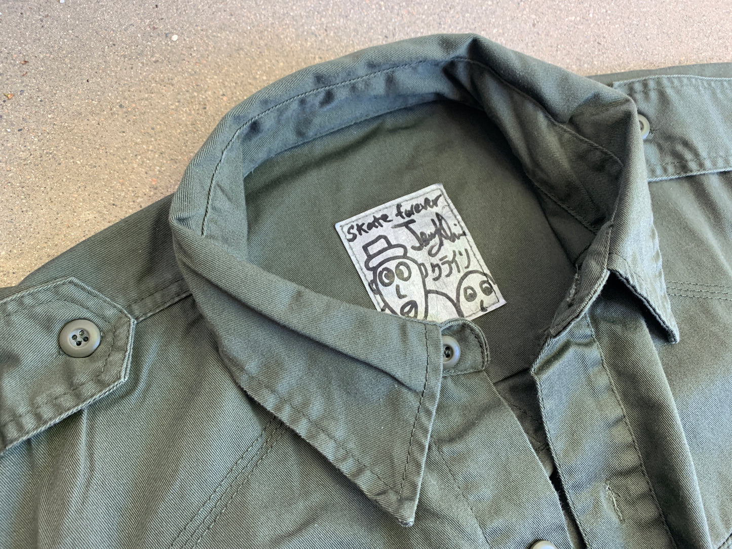jk industries military jacket GREEN