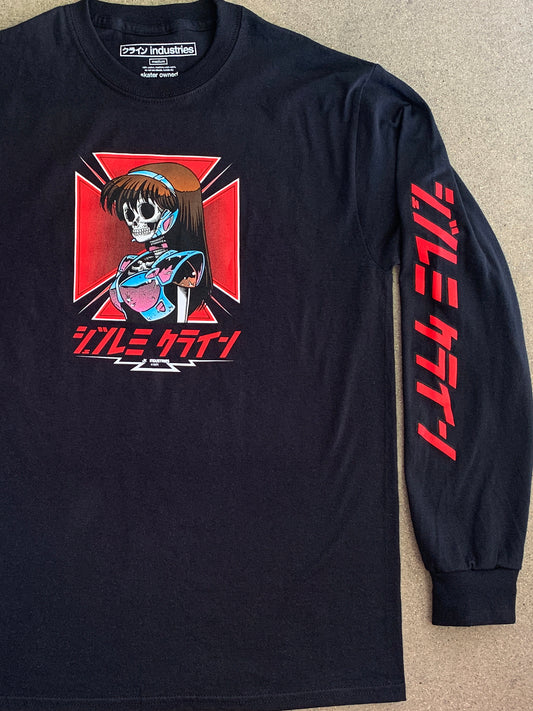 dream hawk LONG SLEEVE t-shirt black