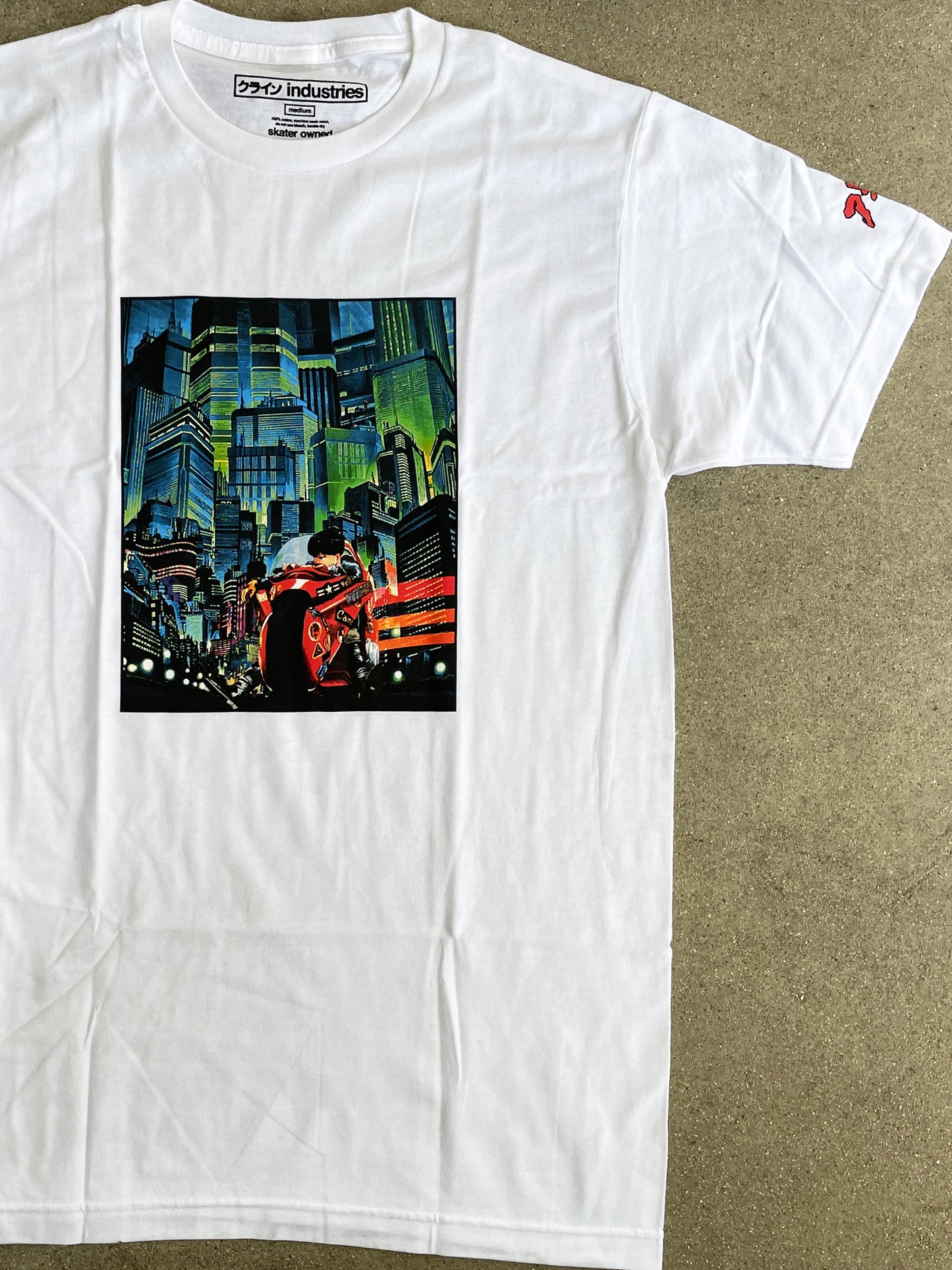neo tokyo t-shirt - WHITE