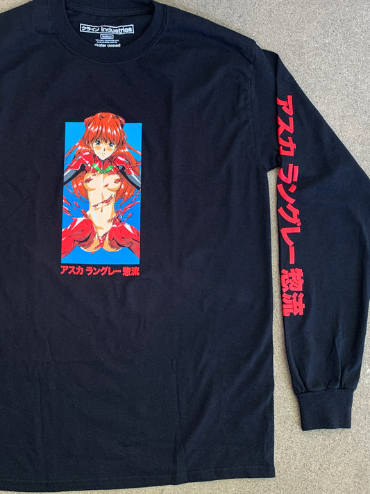 asuka LONG SLEEVE t-shirt BLACK