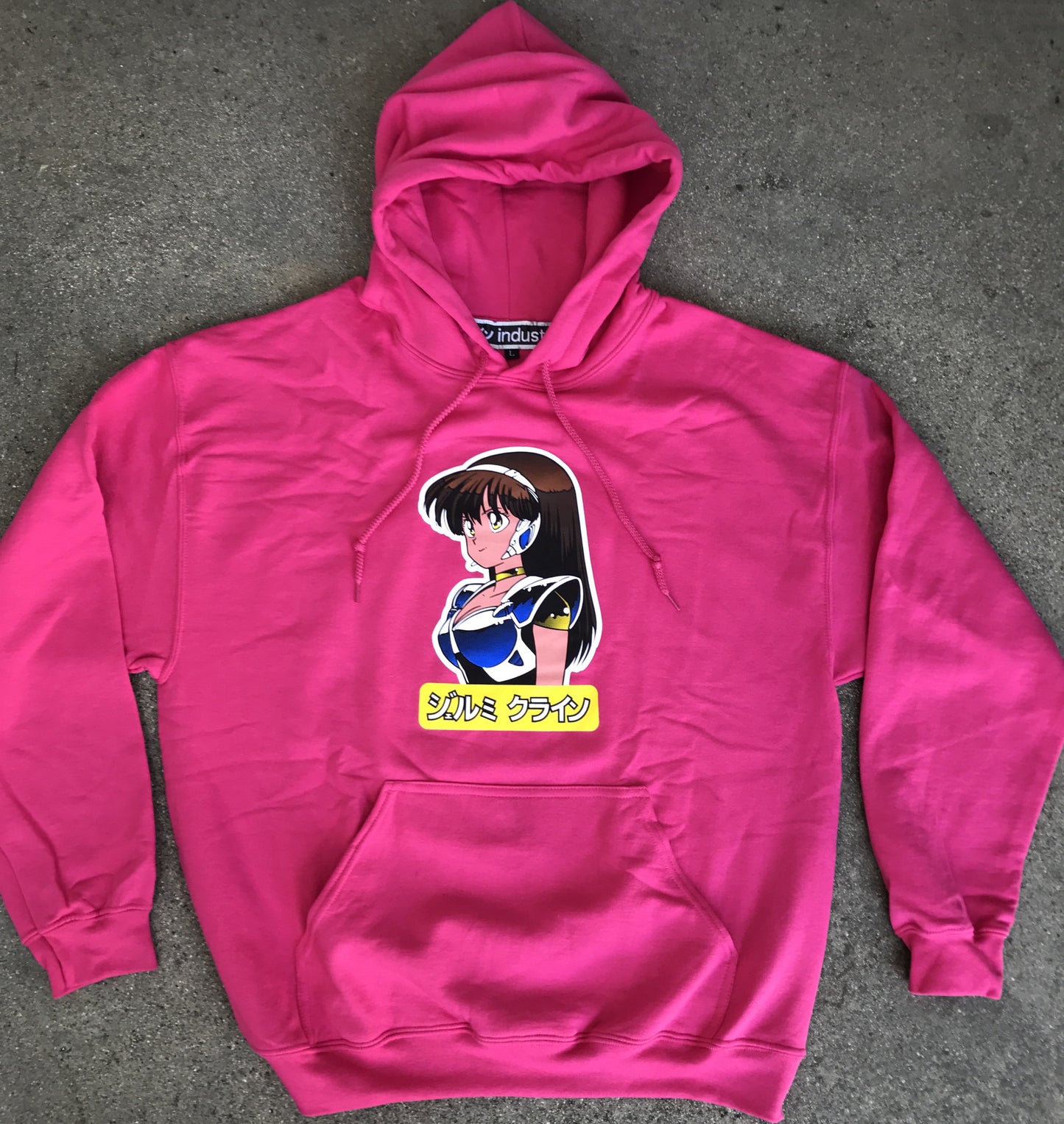 dream girl hooded sweatshirt - PINK/HELOCONIA