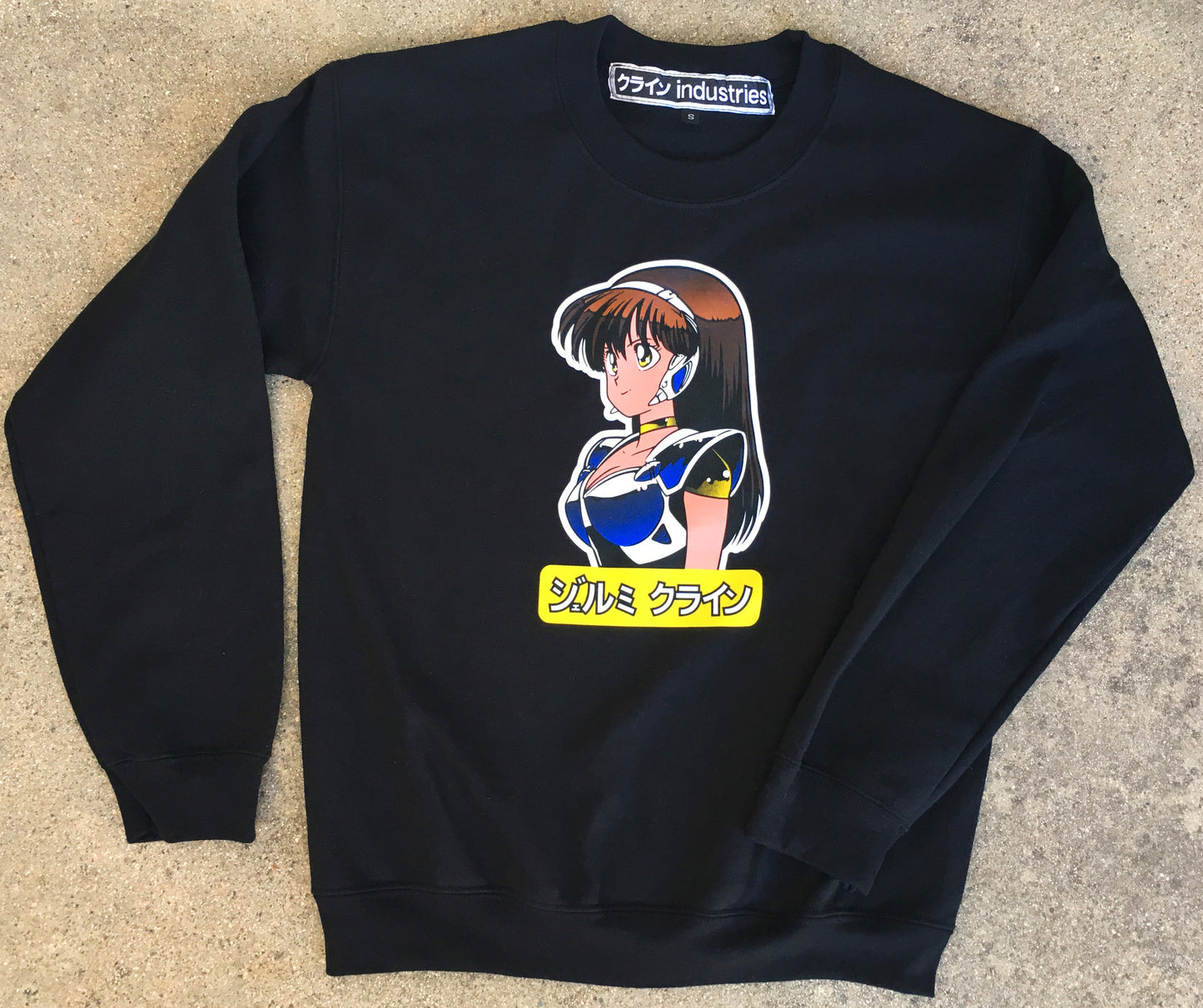 dream girl CREW sweatshirt - BLACK
