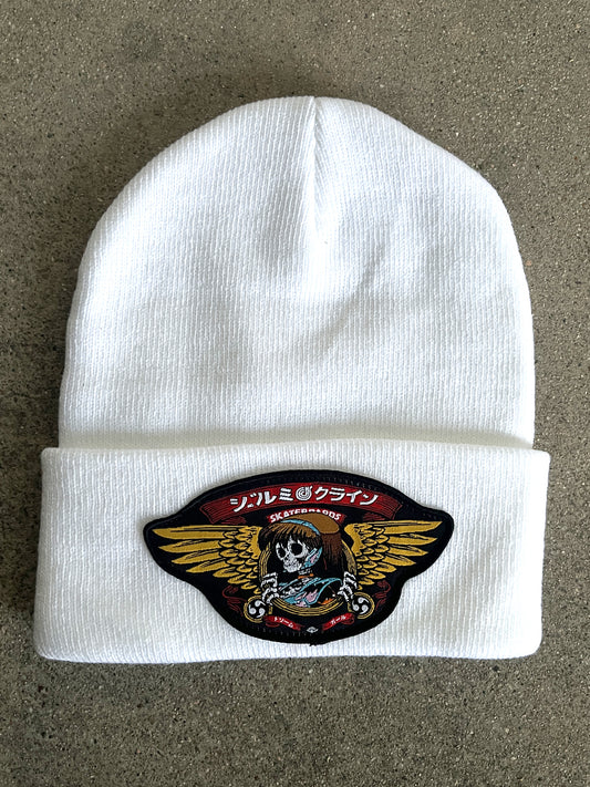 dream wings beanie - WHITE