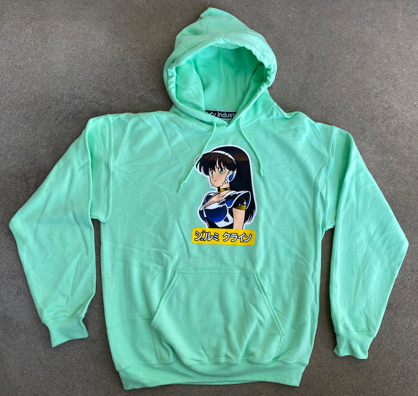 dream girl hooded sweatshirt - MINT GREEN