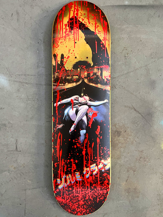 tokyo ripper 8.5 X 32 BLOOD EDITION ANODIZED YELLOW SIGNED