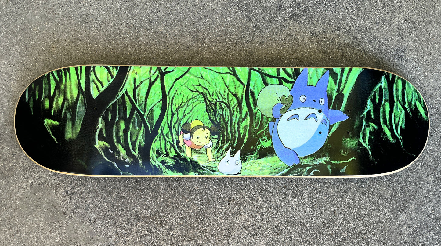 totoro limited edition 2 hand screened 8.25 X 32.25