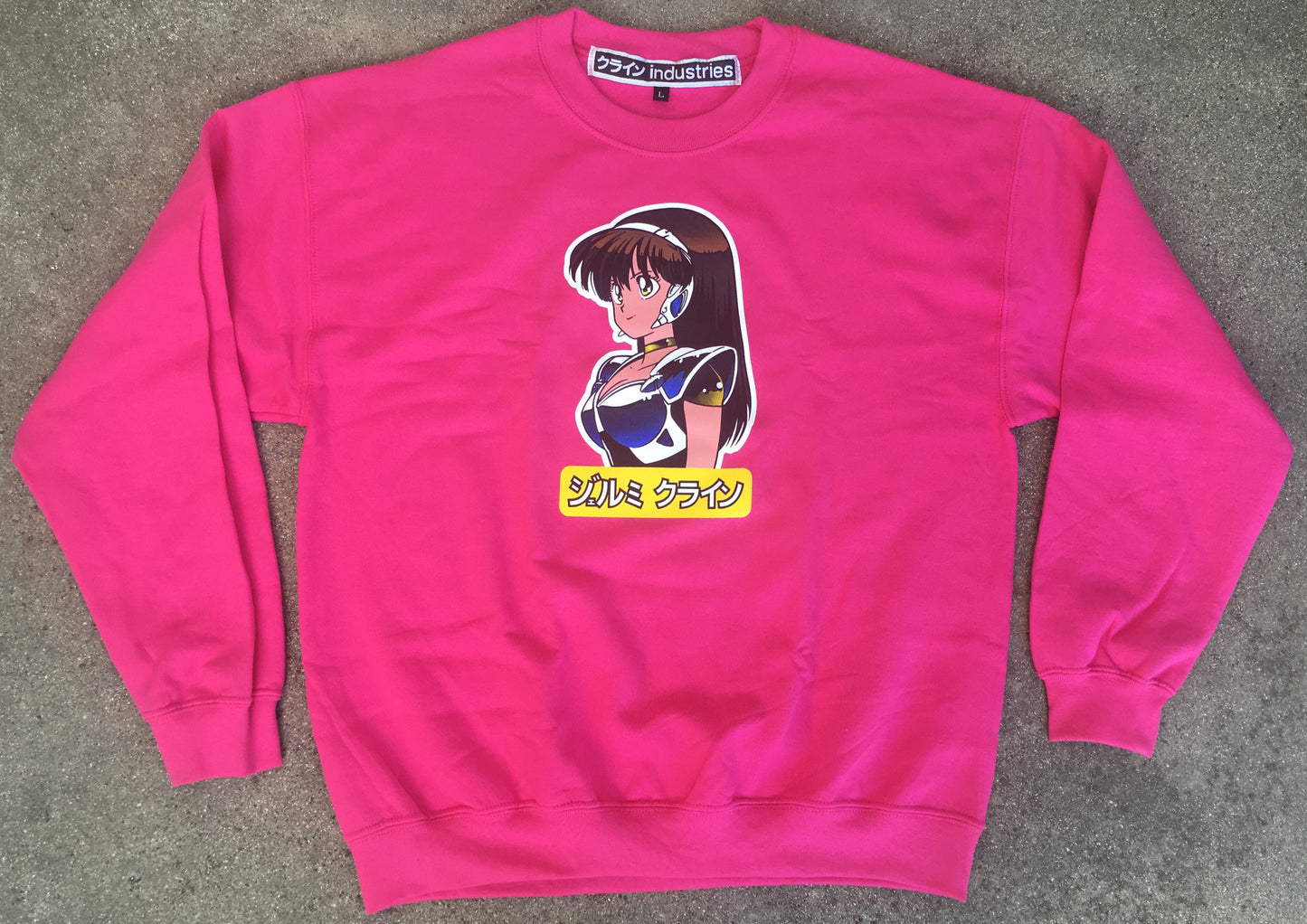 dream girl CREW sweatshirt - PINK/HELICONIA