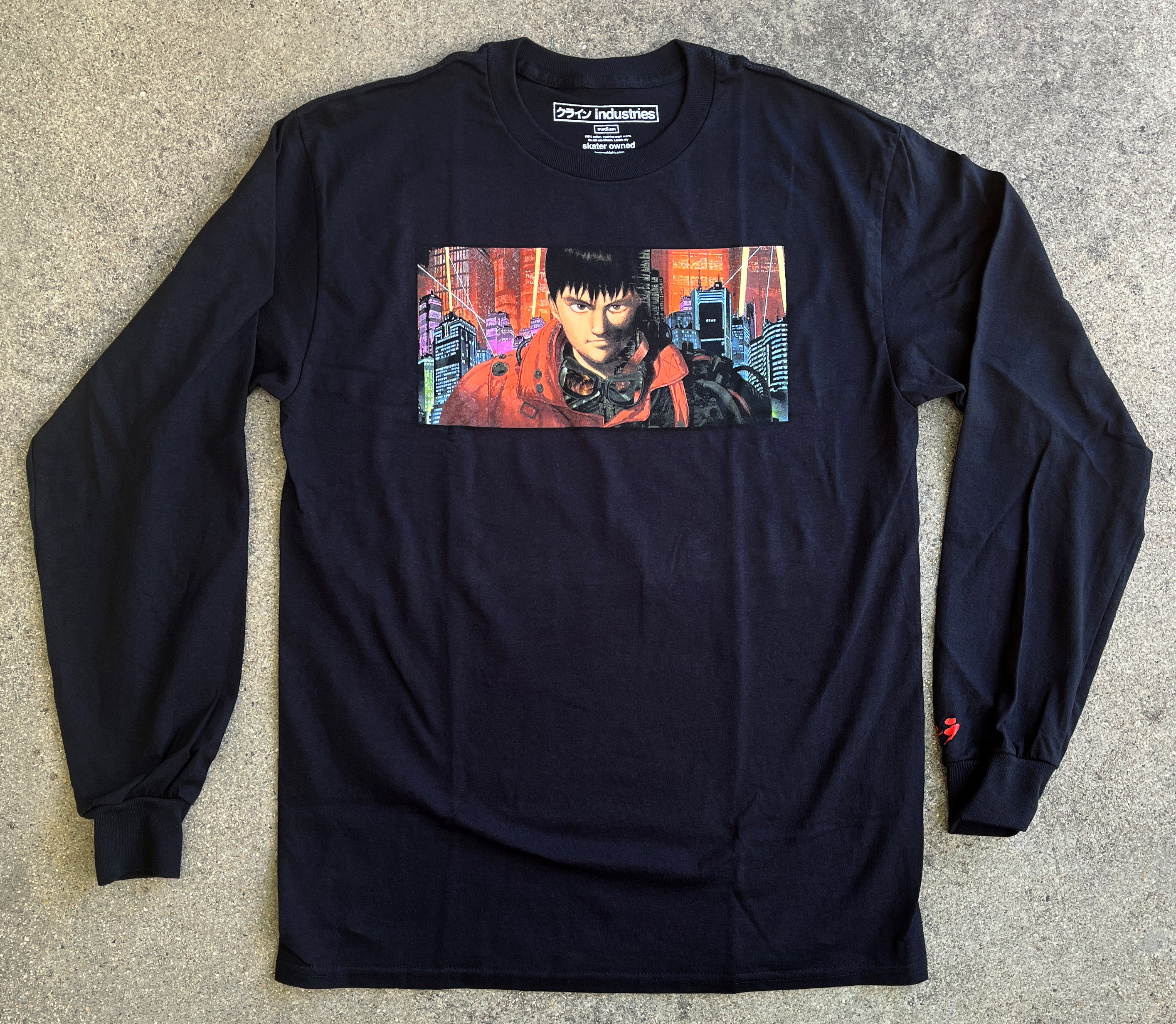 Neo Tokyo 3 LONG SLEEVE t-shirt black – jk industries