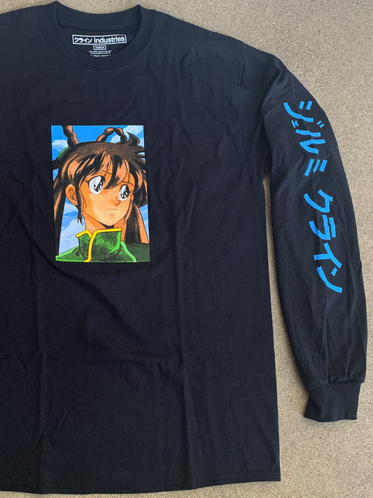 yoko LONG SLEEVE t-shirt BLACK